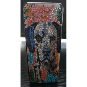 Completed‎ Diamond Art Eyeglass Case - Dalmatian Dog